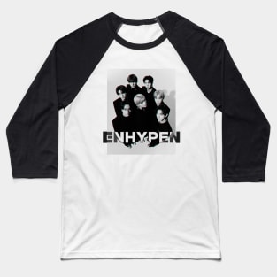 ENHYPEN Group photo with Logo Baseball T-Shirt